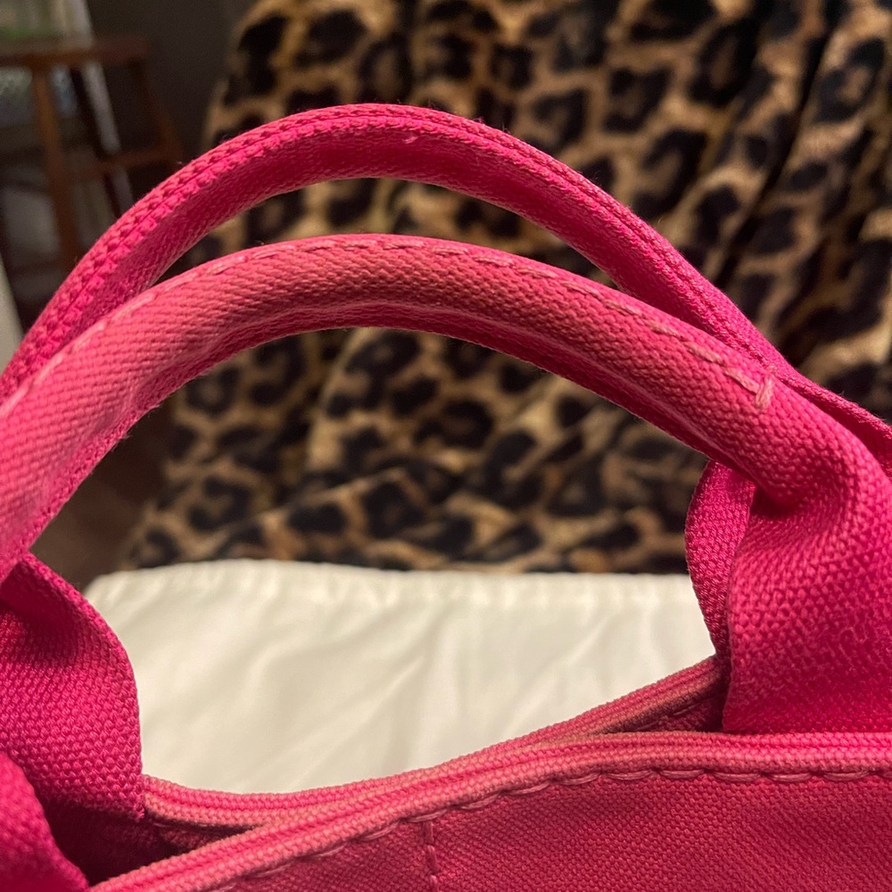 Prada Small Pink Canapa Bag With Dustbag And Card - Picture 6 of 16